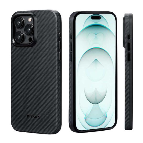 PITAKA　MagEZ Case 4 Pro for iPhone 15 Pro(6.1インチ) ...