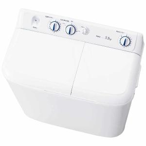 ハイアール　二槽式洗濯機 Ｌｉｖｅ Ｓｅｒｉｅｓ 洗濯５．５ｋｇ　JW-W55E-W ホワイト（標準設置無料）