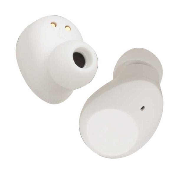 たのしい会社　外音取込機能付完全ワイヤレスイヤホン Allegro トラディショナルホワイト　TA-...