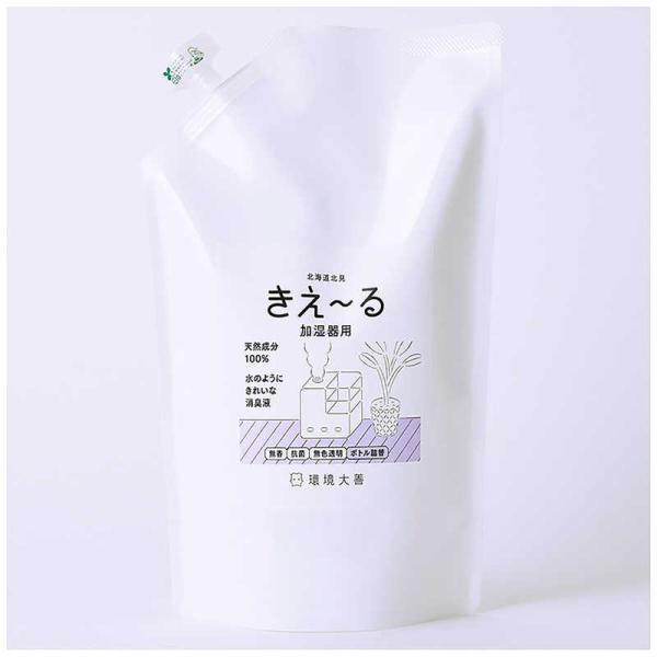 環境大善　きえーるD　加湿器用　詰替　1L ホワイト　D-KK-1LT