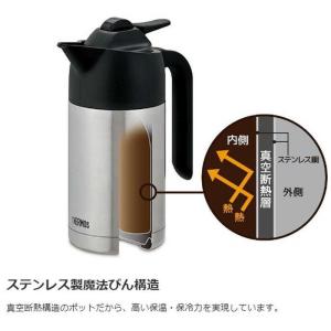 サーモス 真空断熱ポット コーヒーメーカー ブ...の詳細画像4