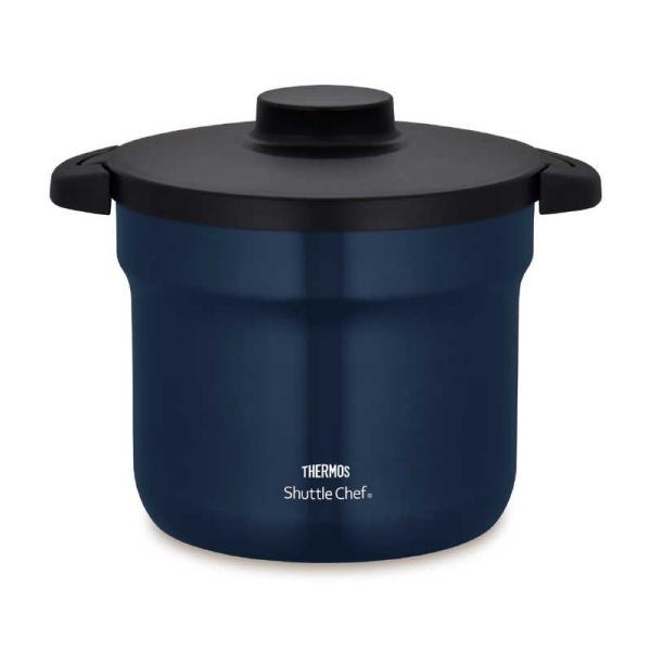サーモス　シャトルシェフ 4.3L ネイビー　KBJ-4502-NVY