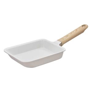 サーモス　セラプロテクトシリーズ 玉子焼きフライパン ガス火・IH対応 ［IH対応］ グレージュ　KFO-013E-GG