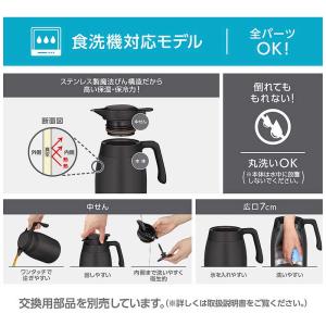 サーモス ステンレスポット 食洗器対応モデル ...の詳細画像3