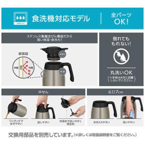 サーモス ステンレスポット 食洗器対応モデル ...の詳細画像3
