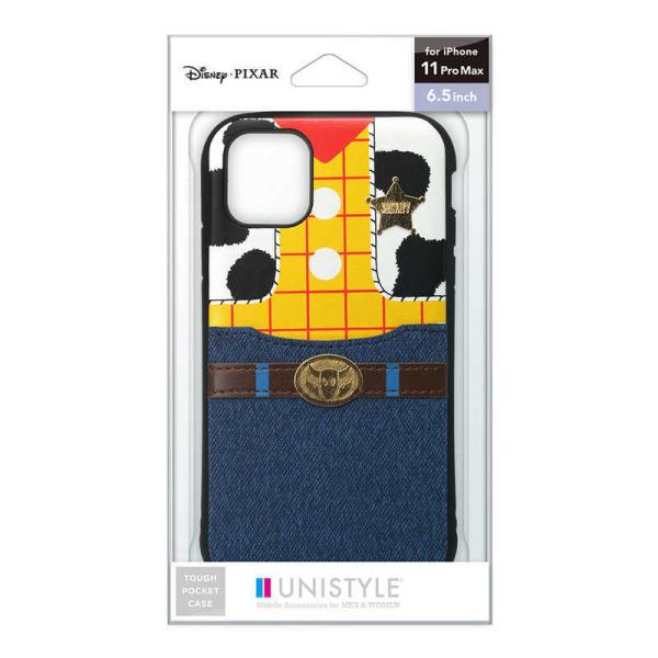PGA　iPhone 11 Pro Max用 タフポケットケース ウッディ UNISTYLE ウッデ...