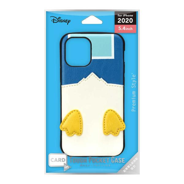 PGA　iPhone 12 mini 5.4インチ対応 タフポケットケース ドナルドダック 　PG-...