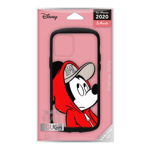 PGA　iPhone 12 mini 5.4インチ対応 ガラスタフケース ミッキーマウス 　PG-D...