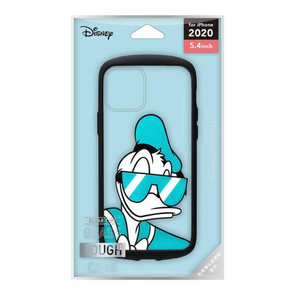 PGA　iPhone 12 mini 5.4インチ対応 ガラスタフケース ドナルドダック 　PG-D...