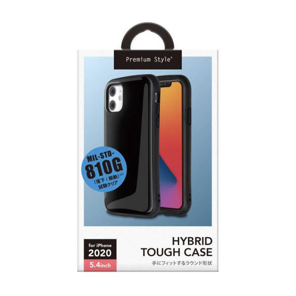 PGA　iPhone 12 mini 5.4インチ対応 ハイブリッドタフケース 　PG-20FPT0...