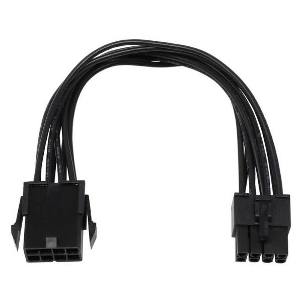 アイネックス　PCI Express用電源延長ケーブル 15cm ブラック　PX-008B