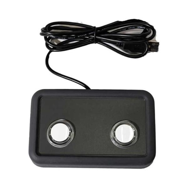 ビットトレードワン　ビット・トレード・ワン業務用シリーズ 2ボタンUSBインターフェイス ブラック　...