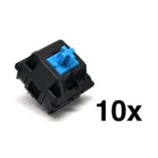 ビットトレードワン　CherryMX メカニカルキースイッチ10個セット 青軸 　ADMXB ブルー