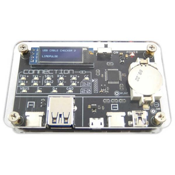 ビットトレードワン　USBケーブルの性能を確認できる検証デバイス USB CABLE CHECKER...