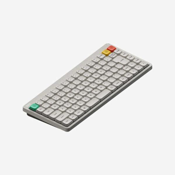 NUPHY　Node75 メカニカルキーボード・JIS・Red nano軸(リニア) ［有線・ワイヤ...