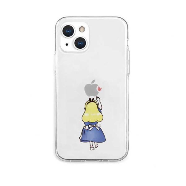 ROA　iPhone 13 対応 6.1inch 2眼 ソフトクリアケース　アリス　AK20980I...