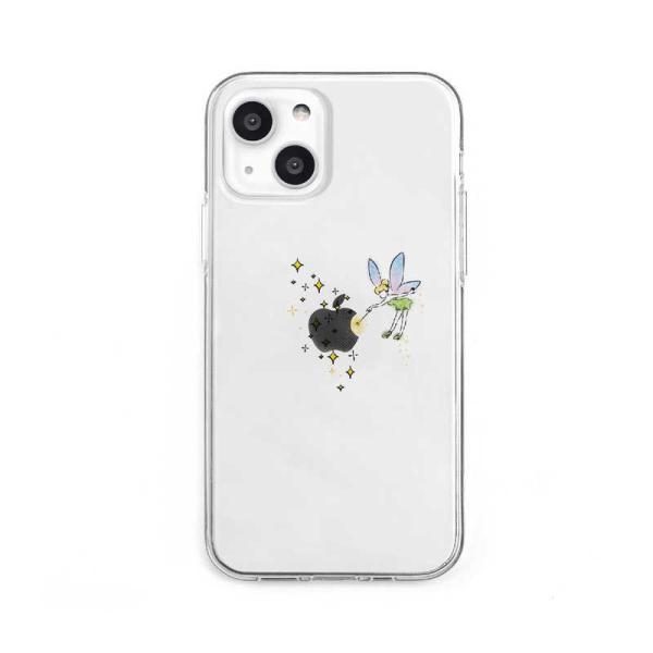 ROA　iPhone 13 2眼 ソフトクリアケース タイニーフェアリー Dparks　DS2117...