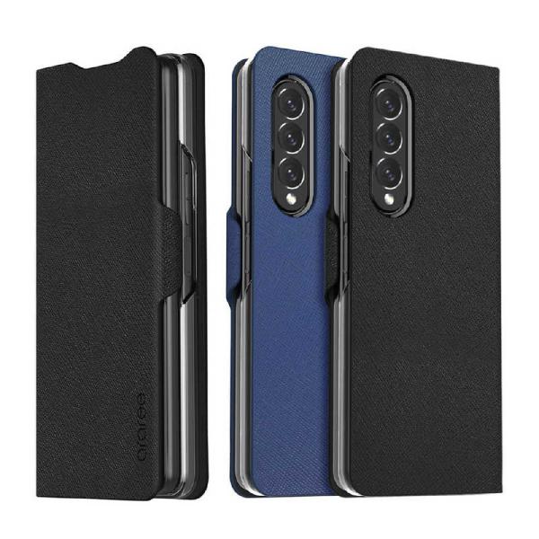 ROA　Galaxy Z Fold 3 BONNET DIARY BLACK araree　AR21...