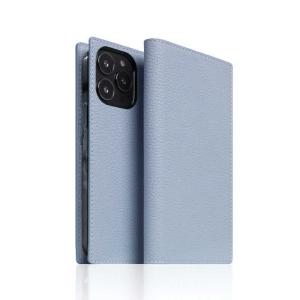 ROA Full Grain Leather Case for iPhone 13 Pro パウダーブルー SLG Design SD22127I13PPB