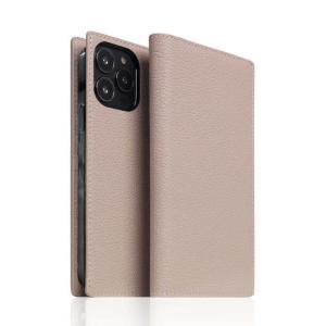 ROA Full Grain Leather Case for iPhone 13 Pro Max ライトクリーム SLG Design SD22138I13PMLC