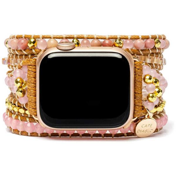 ROA　ゴールデンローズクオーツ for Apple Watch 3845mm Mサイズ CAPE ...