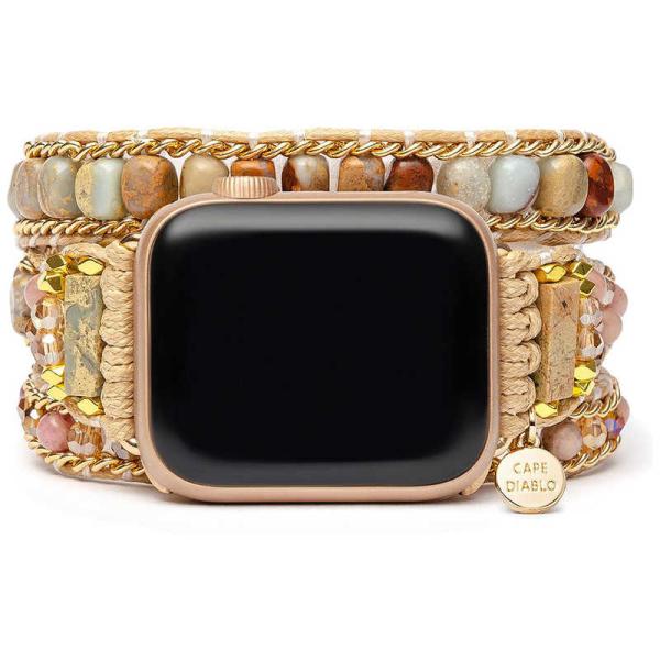 ROA　スイートジャスパー for Apple Watch 3845mm Mサイズ CAPE DIA...