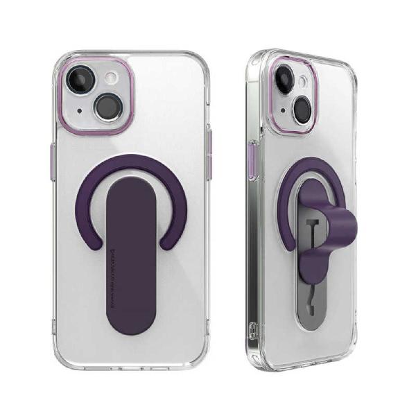 ROA　iPhone 15 Plus(6.7インチ) Mag Grip レンズガード一体型クリアケー...