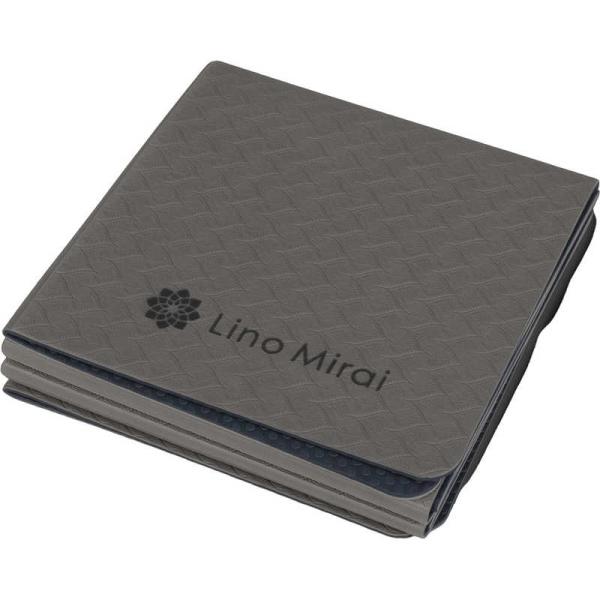 リノミライ　折り畳みTPEヨガマット 6mm アースブラウン　LMS22NH012EBR