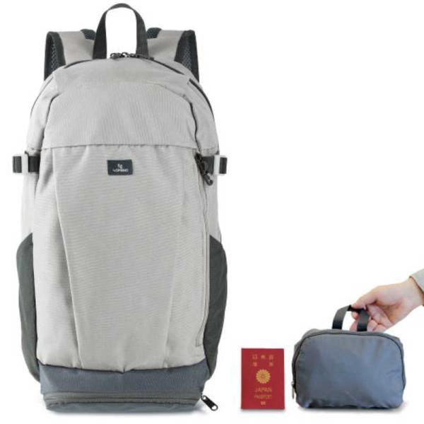 トランスペクト　4 SPRING 折りたたみバックパック 25L ブラック［大容量 軽量 防水 オッ...