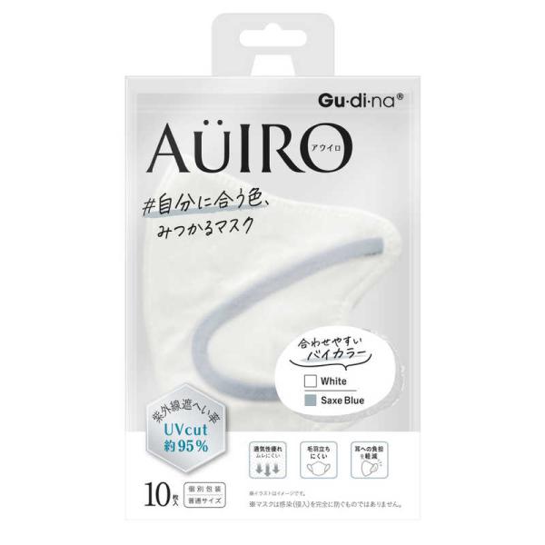 青山通商　Gu・di・na アウイロマスク ホワイト10枚　