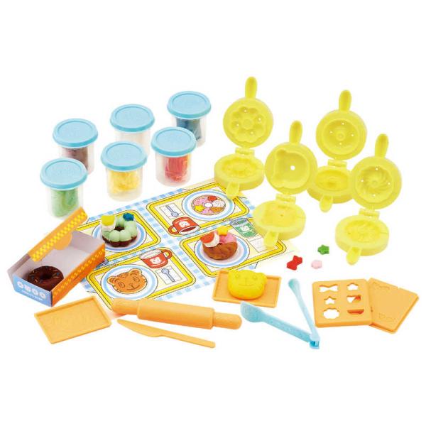 バンダイ　BANDAI　しまじろう はさんでぎゅっ！指先知育！ねんどドーナツやさん　