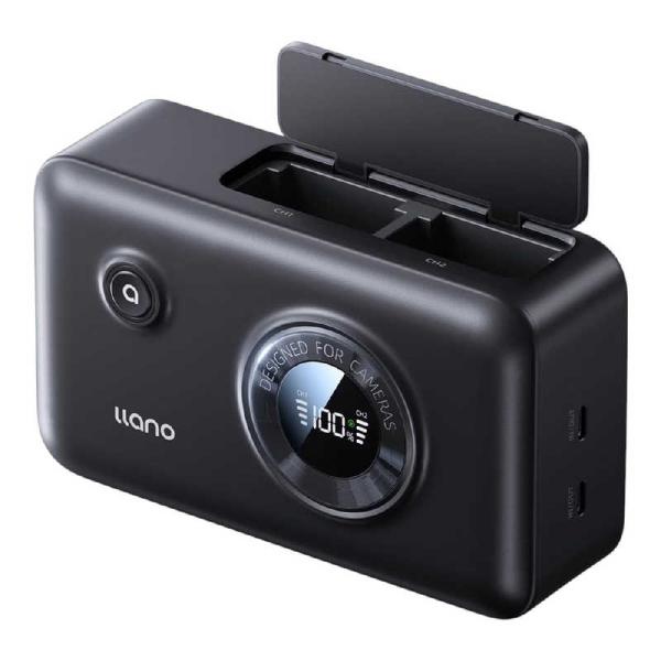 LLANO　CS3 2in1 カメラバッテリー充電器 NP-FW50用　CS3FW50