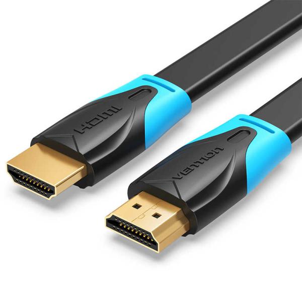 VENTION　HDMIケーブル 3m 4K対応 フラットタイプ ［3m /HDMI⇔HDMI /フ...