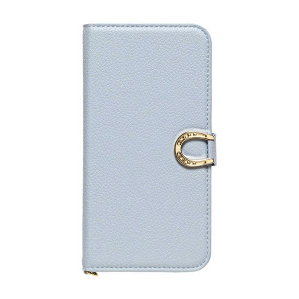 ナチュラルデザイン　iPhone 16(6.1インチ)手帳型ケース ORFE ライトブルー　iP24...