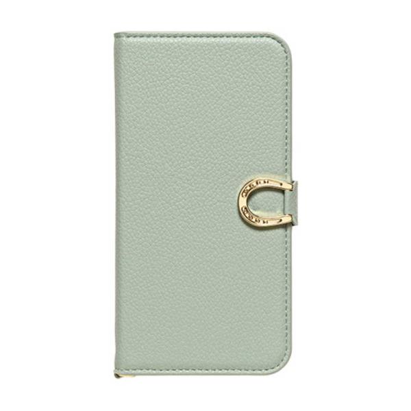 ナチュラルデザイン　iPhone 16e 手帳型ケース ORFE ミントグリーン　iP24SP-OR...