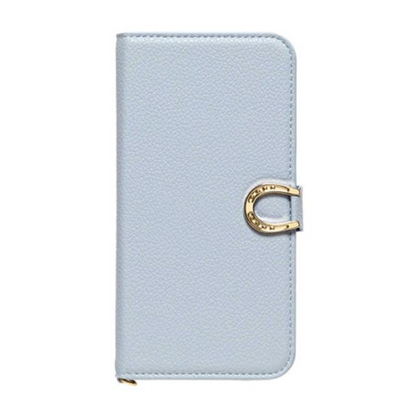 ナチュラルデザイン　iPhone 16e 手帳型ケース ORFE ライトブルー　iP24SP-ORF...