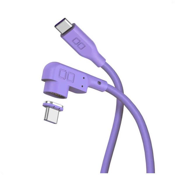 CIO　L字 CtoC 0.5m マグネットシリコンケーブル　CIO-SLLMG-CC05-PP