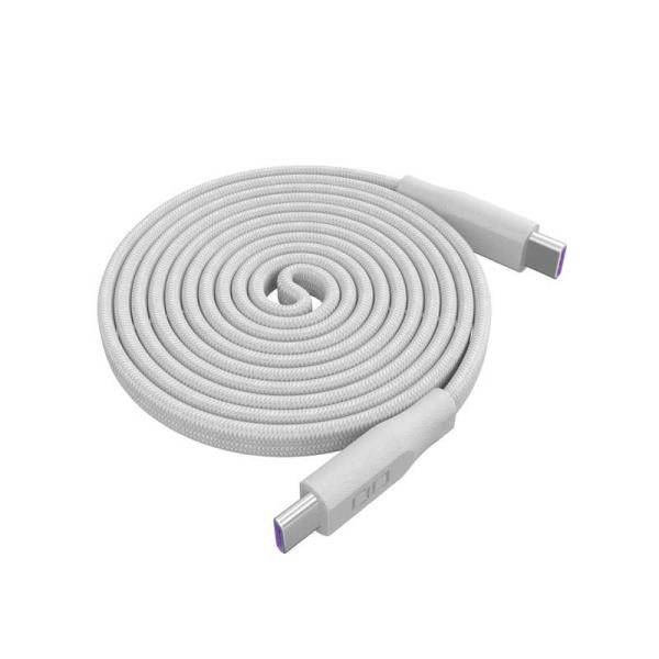 CIO　Mate Flat Spiral Cable CtoC 1.5m ナチュラルホワイト　CIO...