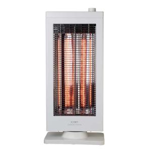 シィーネット 電気ストーブ 自動首振りカーボンヒーター  CDTM502WH ホワイト