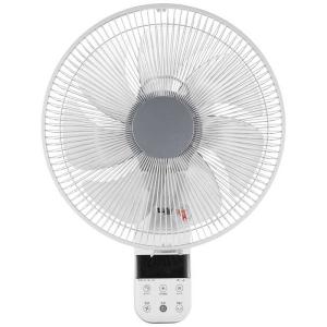 シィーネット　フルリモコン式DC壁掛け扇 ホワイト (30cm)　CKDF307WH