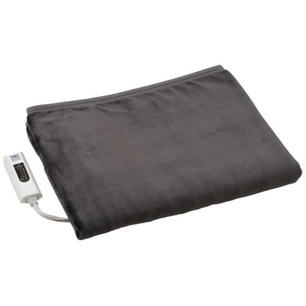 シィーネット　フランネル電気敷毛布 ダークグレー [シングルサイズ /敷毛布 /タイマー有]　CDM...
