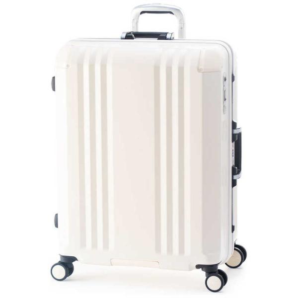 A.L.I　アジア・ラゲージ スーツケース デカかるEdge フレームタイプ 宿泊目安：5泊〜7泊 ...