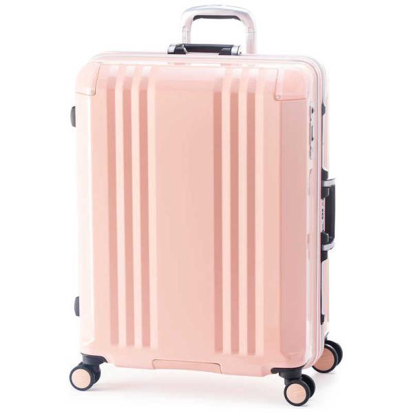 A.L.I　アジア・ラゲージ スーツケース デカかるEdge フレームタイプ 宿泊目安：5泊〜7泊 ...