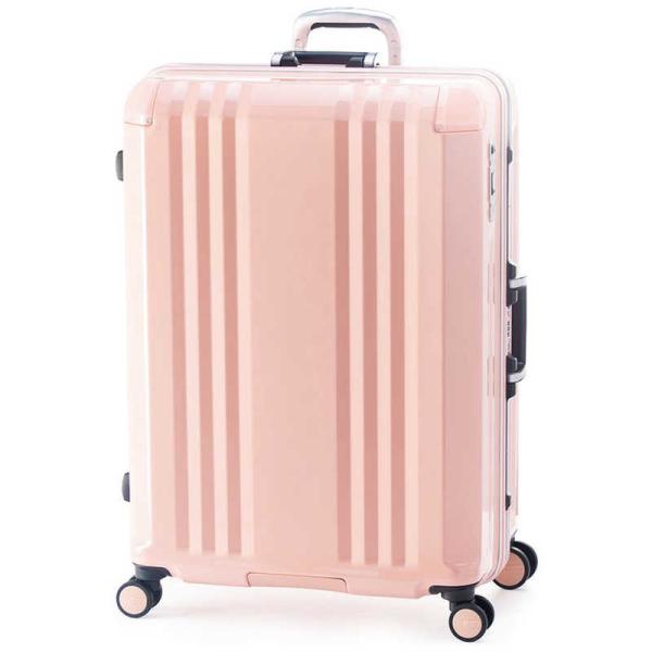 A.L.I　アジア・ラゲージ スーツケース デカかるEdge フレームタイプ 宿泊目安：1週間以上 ...