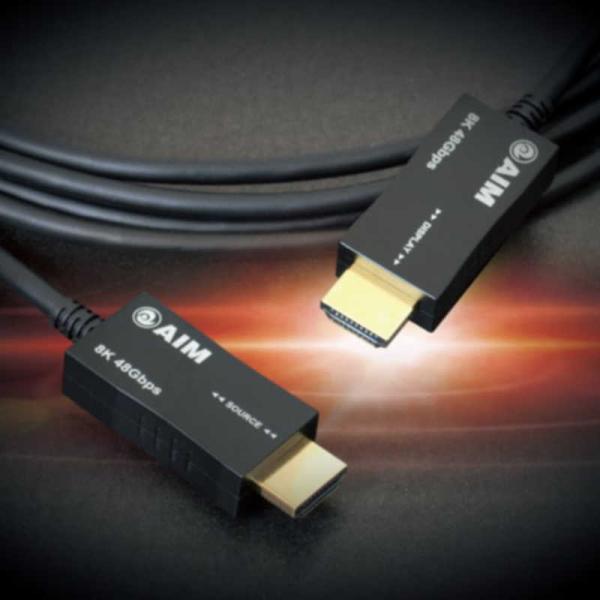 エイム電子　HDMI レーザーケーブル AIM ブラック ［1.5m /HDMI⇔HDMI /スタン...