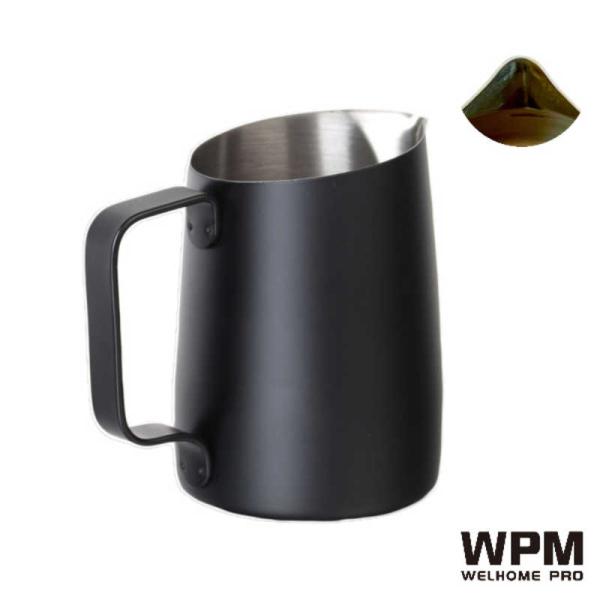 WPM　ミルクピッチャー(シャープスパウト)ブラック　HC7107BK