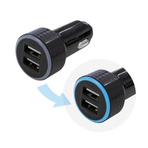 インプリンク DC充電器2ポート2.4A ID...の詳細画像1
