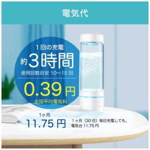 ソウイジャパン 水素水生成ボトル SY-065Nの詳細画像3