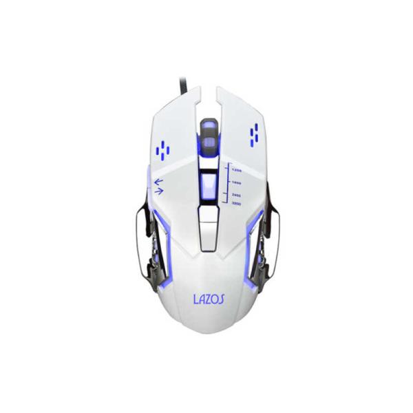 リーダーメディアテクノ　Lazos ゲーミングマウス 光学式 usb有線 Lazos [光学式 /有...