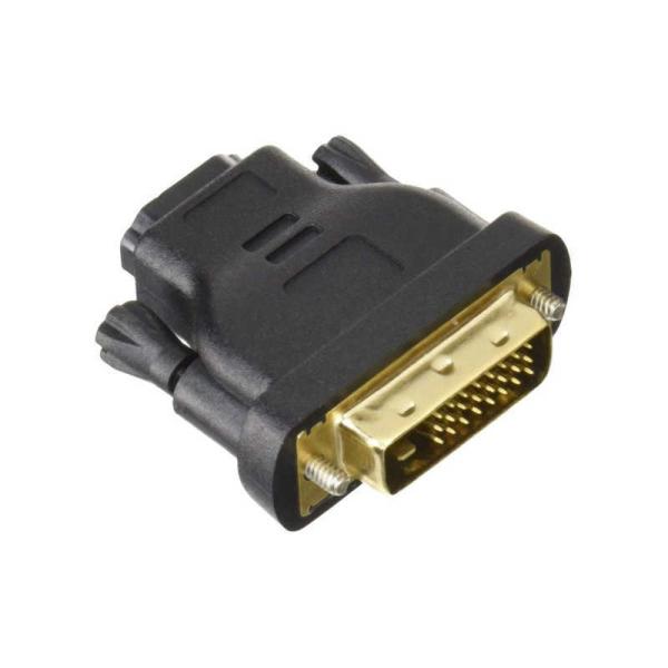 SSAサービス　HDMI-DVI変換コネクタ (HDMI(メス)/DVI(オス)) ブラック　SHD...